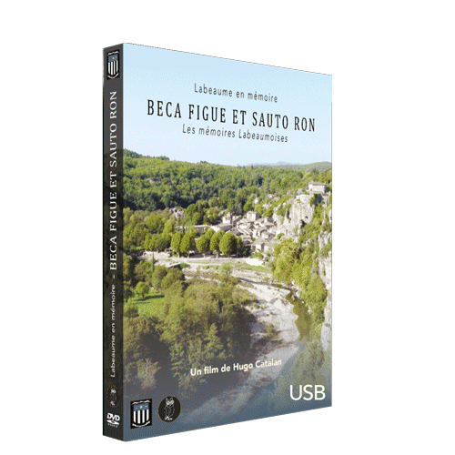 Jaquette DVD du film BECA FIGUE ET SAUTO RON, documentaire sur Labeaume